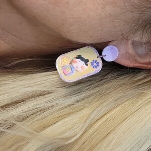 Quirky Kawaii Girl Drop Earrings